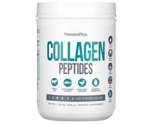 Nature's Plus, Collagen Peptides, 1.30 lbs (588 g) Nature's Plus, Collagen Peptides, 1.30 lbs (588 g)