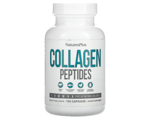 Nature's Plus, Collagen Peptides, 120 Capsules Nature's Plus, Collagen Peptides, 120 Capsules