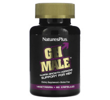 NaturesPlus, GH Male, Human Growth Hormone Support for Men, 60 Vegetarian Capsules