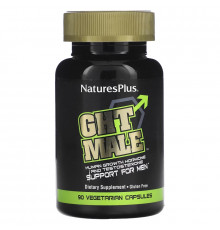 NaturesPlus, GHT Male, Human Growth Hormone And Testosterone Support For Men, 90 Vegetarian Capsules