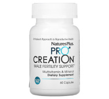 NaturesPlus, ProCreation, Male Fertility Support, 60 Capsules