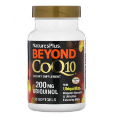 Коэнзим Q10 NaturesPlus, Beyond CoQ10, 200 мг, 30 мягких таблеток