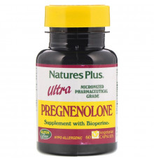 Nature's Plus, «Ультра прегненолон», 60 растительных капсул