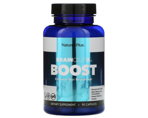 Nature's Plus, Brainceutix Boost, 90 Capsules Nature's Plus, Brainceutix Boost, 90 Capsules