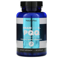 Nature's Plus, BrainCeutix, пирролохинохинон, 60 капсул