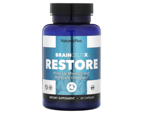 Улучшение памяти и работы мозга BrainCeutix Restore, 60 Capsules Улучшение памяти и работы мозга BrainCeutix Restore, 60 Capsules