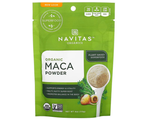 Navitas Naturals Organic Maca Powder 4 oz (113 g) Navitas Naturals Organic Maca Powder 4 oz (113 g)