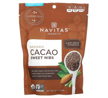 Navitas Organics, Organic Cacao Sweet Nibs, 8 oz (227 g)