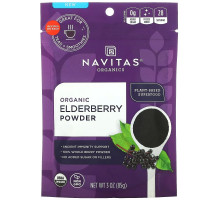 Navitas Organics, Organic Elderberry Powder, 3 oz (85 g)