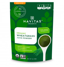 Navitas Naturals Organic ростки пшеницы сублимированный порошок травы пшеницы 1 унция (28 г)