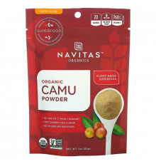 Navitas Organics, Organic, порошок камю, 3 унц. (85 г)