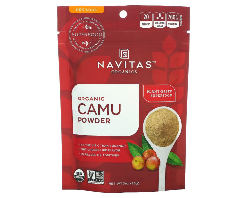 Navitas Organics, Organic, порошок камю, 3 унц. (85 г) Navitas Organics, Organic, порошок камю, 3 унц. (85 г)
