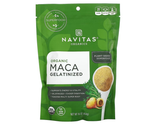 Navitas Naturals Organic порошок маки желатинизированный 16 унций (454 г) Navitas Naturals Organic порошок маки желатинизированный 16 унций (454 г)