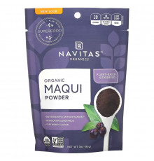 Navitas Naturals, Maqui Powder, Patagonian Superfruit, Organic, 3 oz (85 g)
