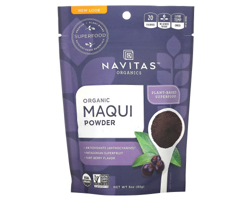 Navitas Naturals, Maqui Powder, Patagonian Superfruit, Organic, 3 oz (85 g) Navitas Naturals, Maqui Powder, Patagonian Superfruit, Organic, 3 oz (85 g)