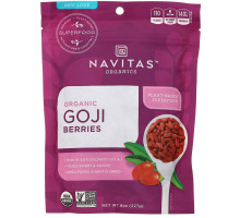 Navitas Organics, Organic, Goji Berries, 8 oz (227g)