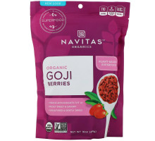 Navitas Naturals Organic ягоды годжи высушенные на солнце 16 унций (454 г)