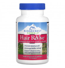 Ridge Crest Herbals Hair ReVive 120 капсул