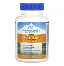 RidgeCrest Herbals, Adrenal, Fatigue Fighter, 60 Vegan Capsules