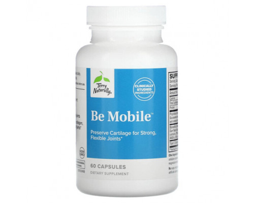 Для мышц и суставов Terry Naturally, Be Mobile`` 60 капсул Для мышц и суставов Terry Naturally, Be Mobile`` 60 капсул