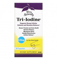Terry Naturally Terry Naturally Tri-Iodine 625 мг 90 капсул