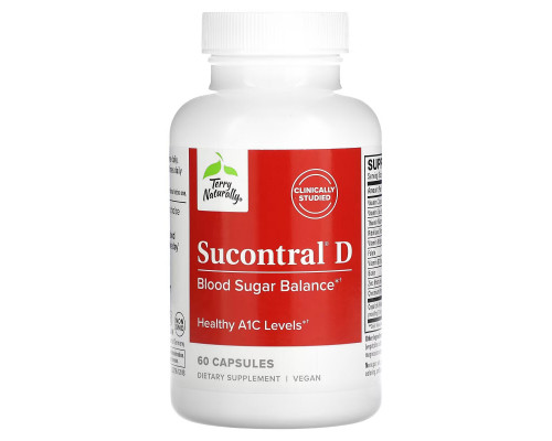 Terry Naturally, Sucontral D, 60 капсул Terry Naturally, Sucontral D, 60 капсул