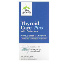 Terry Naturally, Thyroid Care Plus with Selenium, 60 Capsules