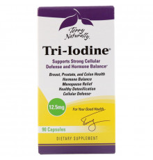 Terry Naturally Terry Naturally Tri-Iodine 125 мг 90 капсул