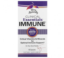 Витаминно-минеральные комплексы Terry Naturally, Clinical Essentials, для иммунитета, 60 капсул