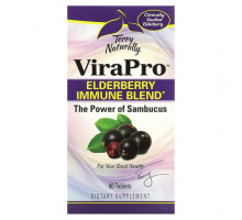 От гриппа и простуды Terry Naturally, ViraPro, смесь для иммунитета из бузины, 60 таблеток