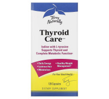 Terry Naturally Terry Naturally Thyroid Care забота о щитовидной железе 120 капсул
