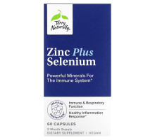 Terry Naturally, Zinc Plus Selenium, 60 Capsules