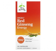 Женьшень Terry Naturally, HRG80 Red Ginseng Energy, 30 капсул