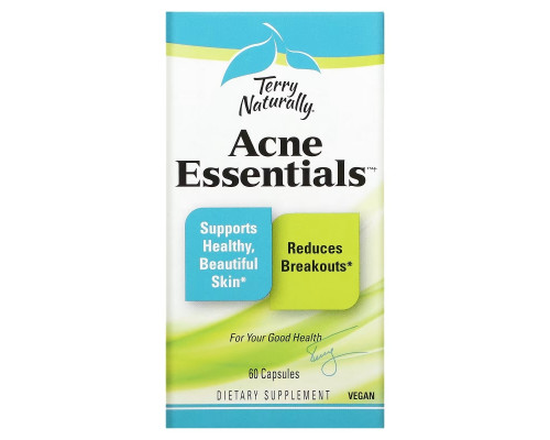 Terry Naturally Acne Essentials 60 Capsules Terry Naturally Acne Essentials 60 Capsules