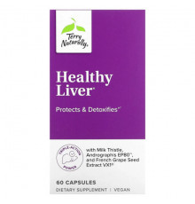 Для здоровья печени Terry Naturally, Healthy Liver, 60 капсул