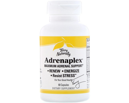 Terry Naturally Terry Naturally Adrenaplex 60 капсул Terry Naturally Terry Naturally Adrenaplex 60 капсул