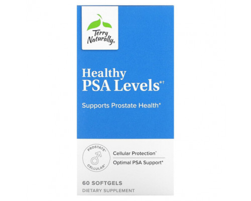 Мужское здоровье Healthy PSA Levels, 60 Softgels Мужское здоровье Healthy PSA Levels, 60 Softgels