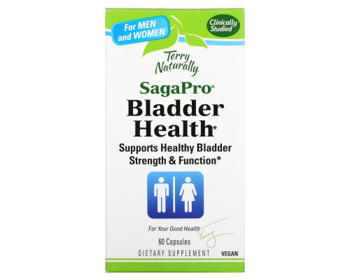 Terry Naturally Terry Naturally SagaPro здоровье мочевого пузыря 60 таблеток Terry Naturally Terry Naturally SagaPro здоровье мочевого пузыря 60 таблеток