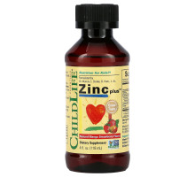 ChildLife, Essentials, Zinc Plus, Natural Mango Strawberry Flavor, 4 fl oz (118 ml)