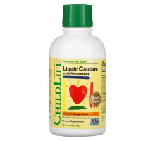 ChildLife ChildLife Essentials Жидкий кальций с магнием Натуральный апельсиновый вкус 16 ж. унций (474 мл)