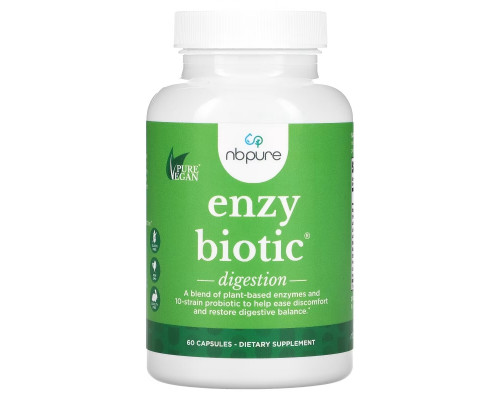 NB Pure, Enzybiotic , 60 Capsules NB Pure, Enzybiotic , 60 Capsules