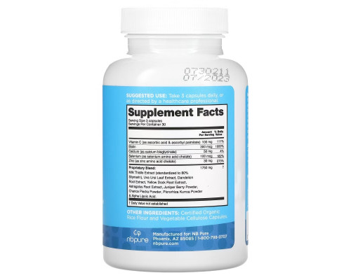 NB Pure, Liver Fend, Cleanse, 90 Capsules NB Pure, Liver Fend, Cleanse, 90 Capsules