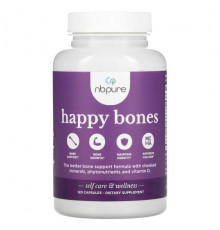 Для мышц и суставов NB Pure, Happy Bones, 120 капсул