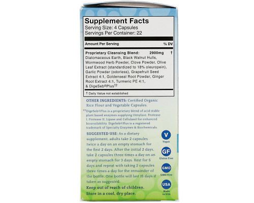 Aerobic Life, ParaEnd, A Potent Cleanse, 90 Vegetable Capsules Aerobic Life, ParaEnd, A Potent Cleanse, 90 Vegetable Capsules
