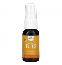 Pure Vegan, Спрей с B-12, 500 мкг, 1 жидкая унция