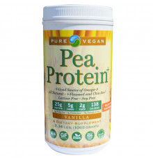 Pure Advantage Чисто вегетарианский гороховый протеин со вкусом ванили 1065 г