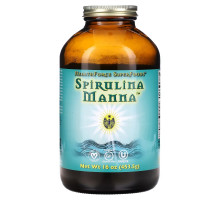 HealthForce Nutritionals Spirulina Manna Лучший в природе сухой белок 16 унций 1 фунт (453.5 г)