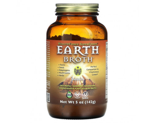 Растительные экстракты и настойки HealthForce Superfoods, Земляной бульон, 142 г (5 унций) Растительные экстракты и настойки HealthForce Superfoods, Земляной бульон, 142 г (5 унций)