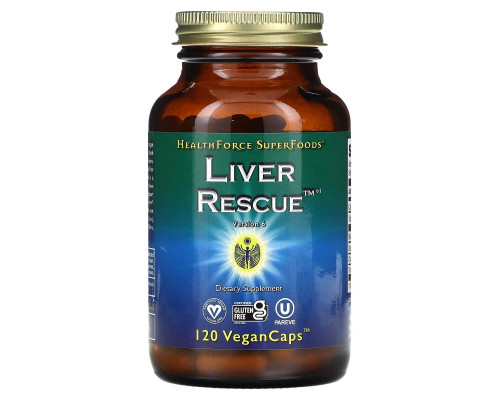 HealthForce Nutritionals Спасатель печени 5.1+ 120 растительных капсул HealthForce Nutritionals Спасатель печени 5.1+ 120 растительных капсул