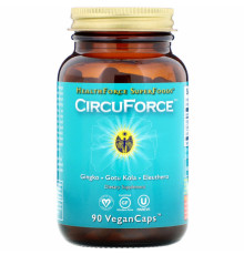 HealthForce Superfoods, CircuForce, сила для мозга, 90 капсул на растительной основе